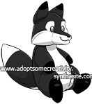 http://adoptsomecreativity.synthasite.com/resources/IMG/PLUSH/black_fox_plush.png