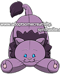 http://adoptsomecreativity.synthasite.com/resources/IMG/PLUSH/purple_lion_plush.png